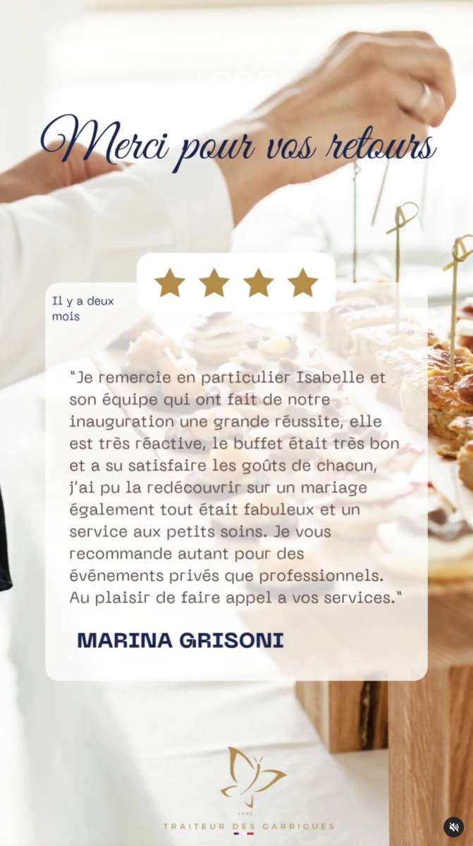 traiteur de mariage dans l'Hérault 34