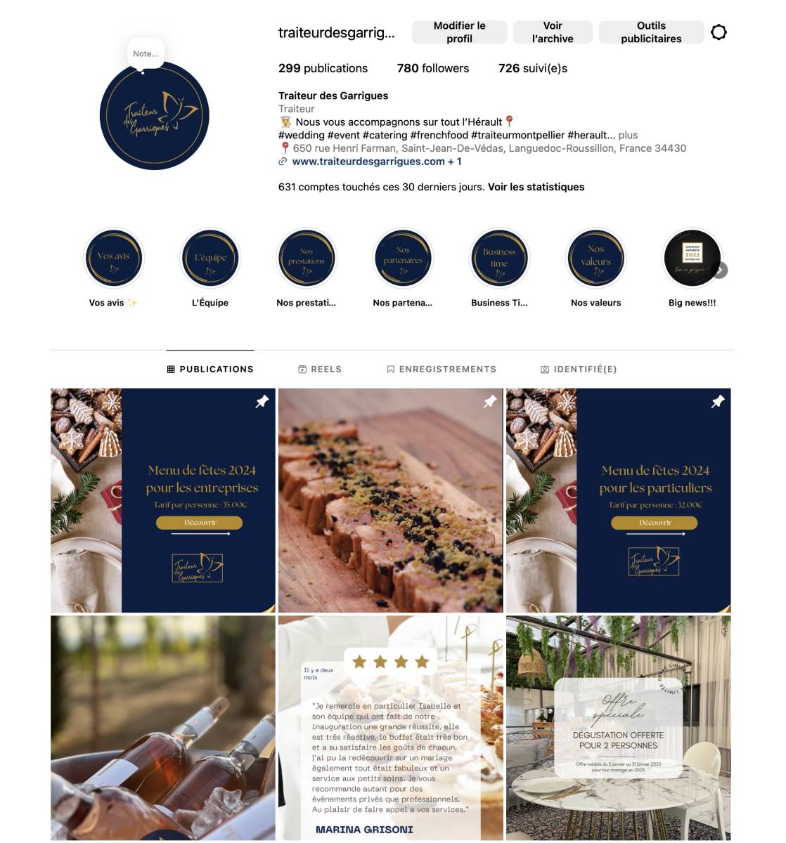 Instagram traiteurdesgarrigues